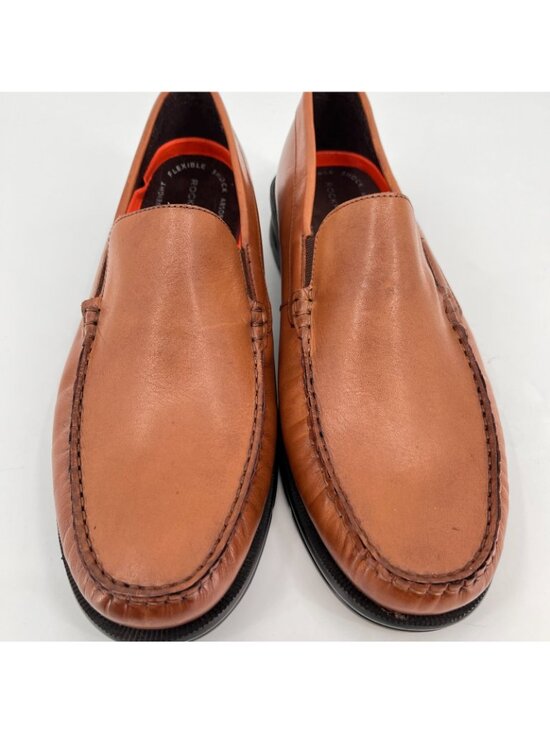 Rockport Men\'s Palmer Venetian Loafers Tan Leather Upper Size 12 main image 10